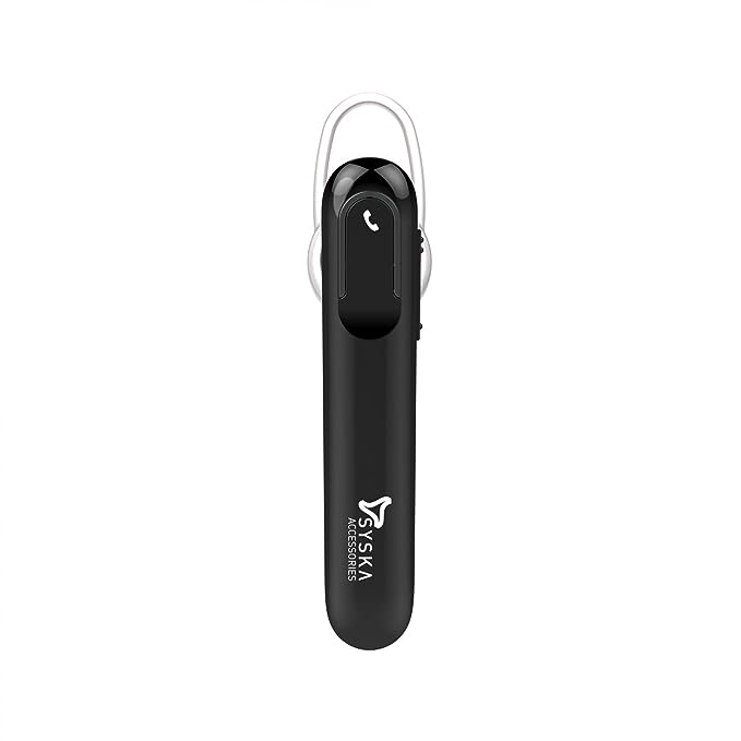 Syska LB300 Bluetooth Headset (Black) Syska LB300 Bluetooth Headset (Black)